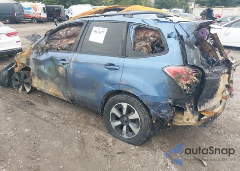 2018 Subaru Forester 2.5I Premium from USA, damaged, VIN JF2SJAEC0JH517799